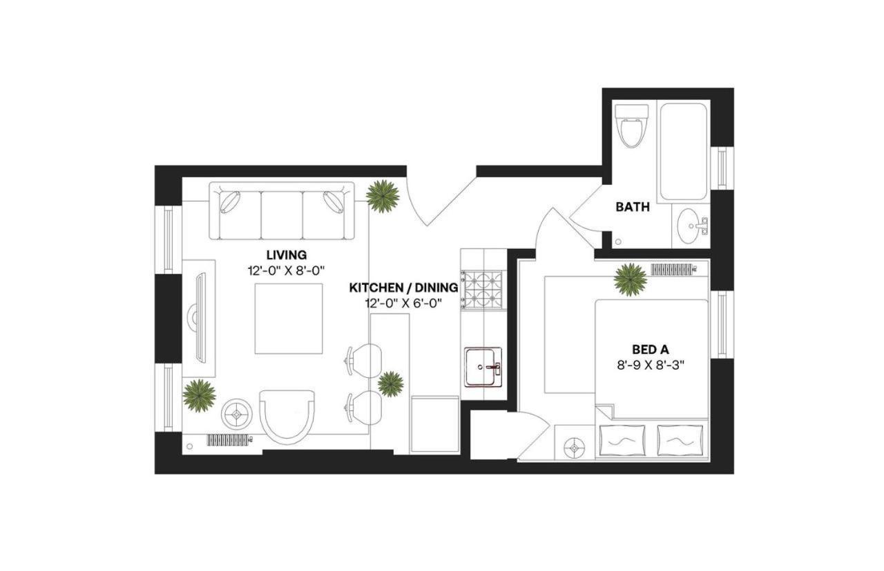 Appartamento 283: Columbus Circle *